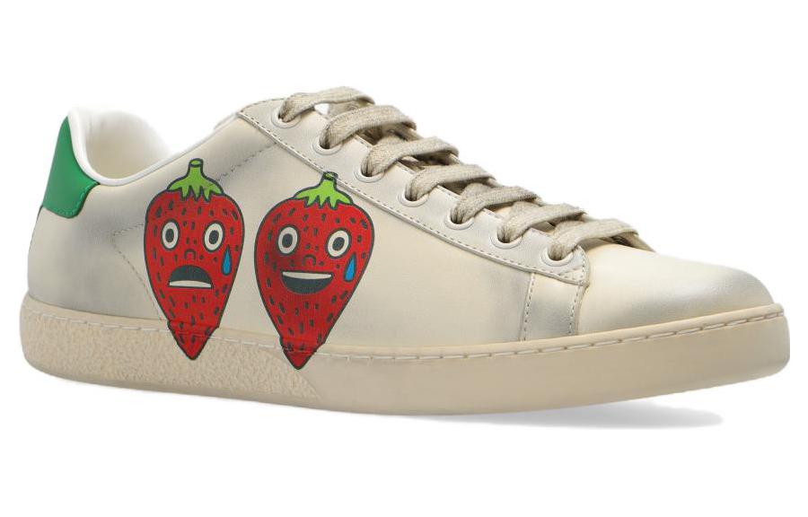 (WMNS) Gucci Ace 'Strawberry' 703816-AYO10-9660