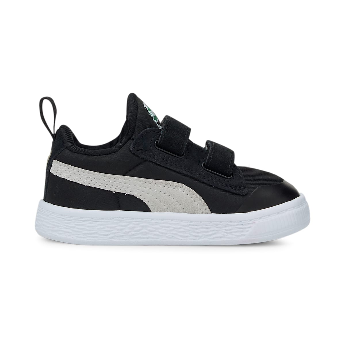 (TD) PUMA Suede Light-Flex V 'Black White' 380732-01