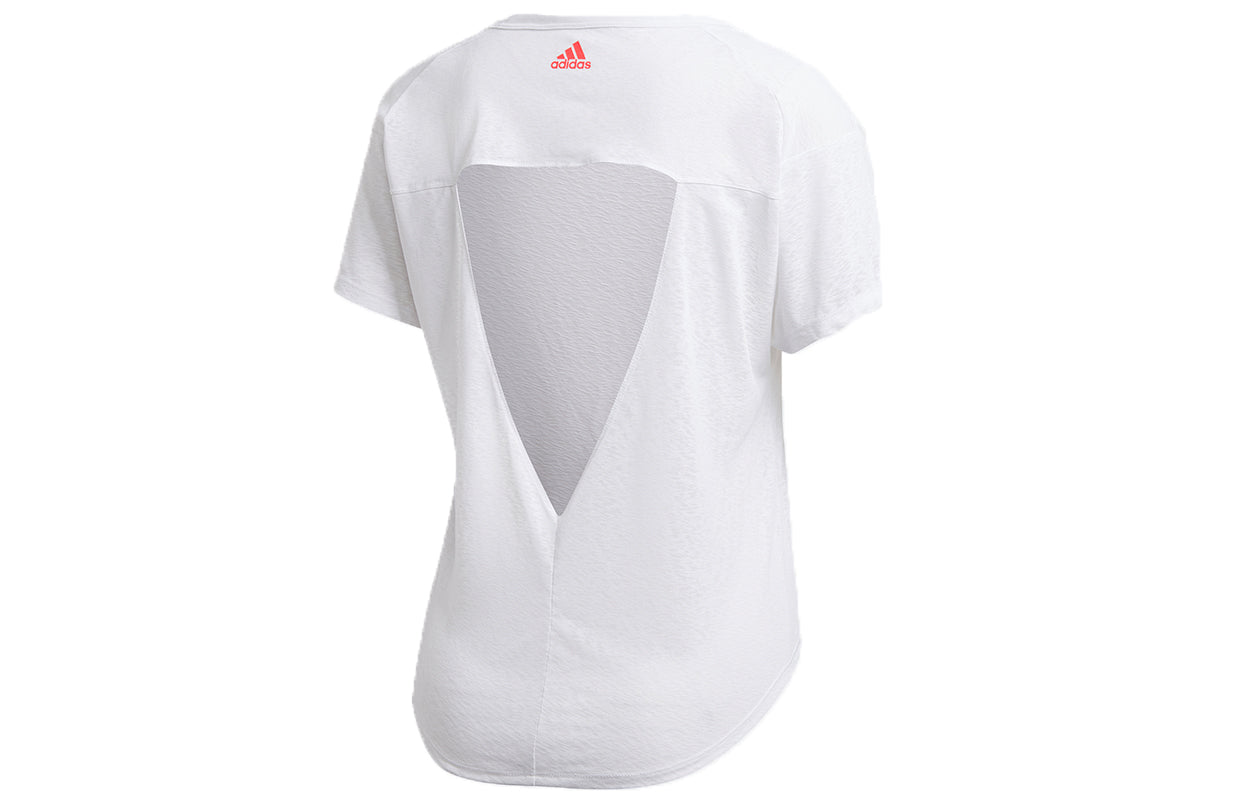 (WMNS) adidas x Takahashi Riko Tee White/Red GD5035