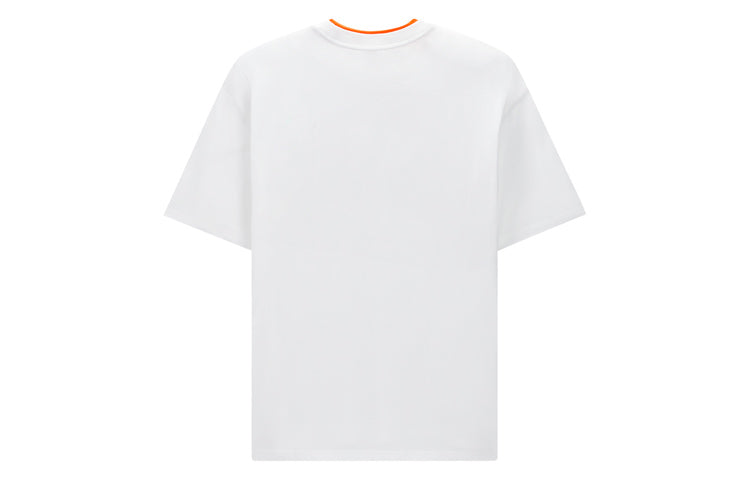 Men's Converse All Star Casual Round Neck Short Sleeve White 10019592-102