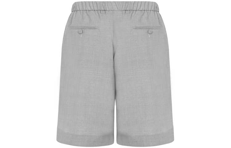 Off-White SS21 Logo Casual Shorts Version Gray OMCB049S21FAB0020500
