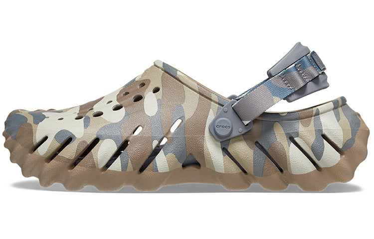Crocs Echo Camo Redux Clog 'Charcoal Camo Green' 209134-025