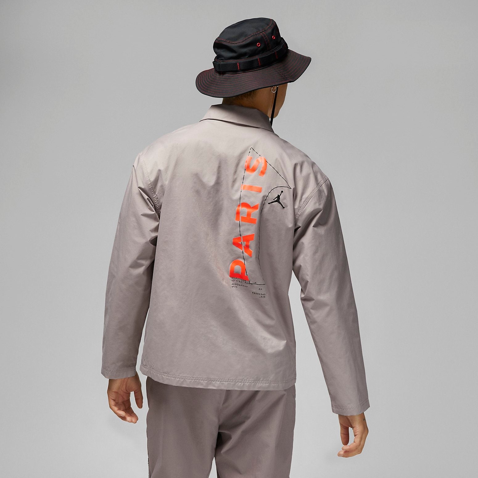 Nike x Paris Saint-Germain PSG Woven Cargo Jacket 'Tan' DM3104-010