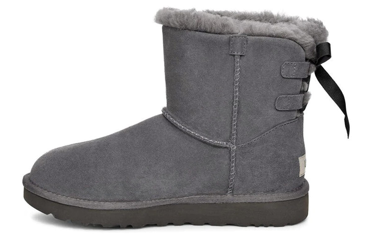 (WMNS) UGG Mini Continuity Bow 'Grey' 1110705-CHRC