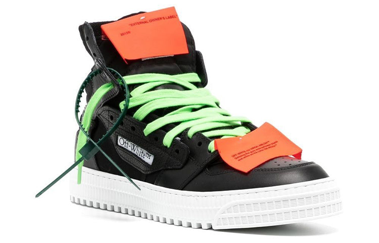 Off-White 3.0 Off-Court High 'Black Orange Green' OMIA065C99LEA0011020
