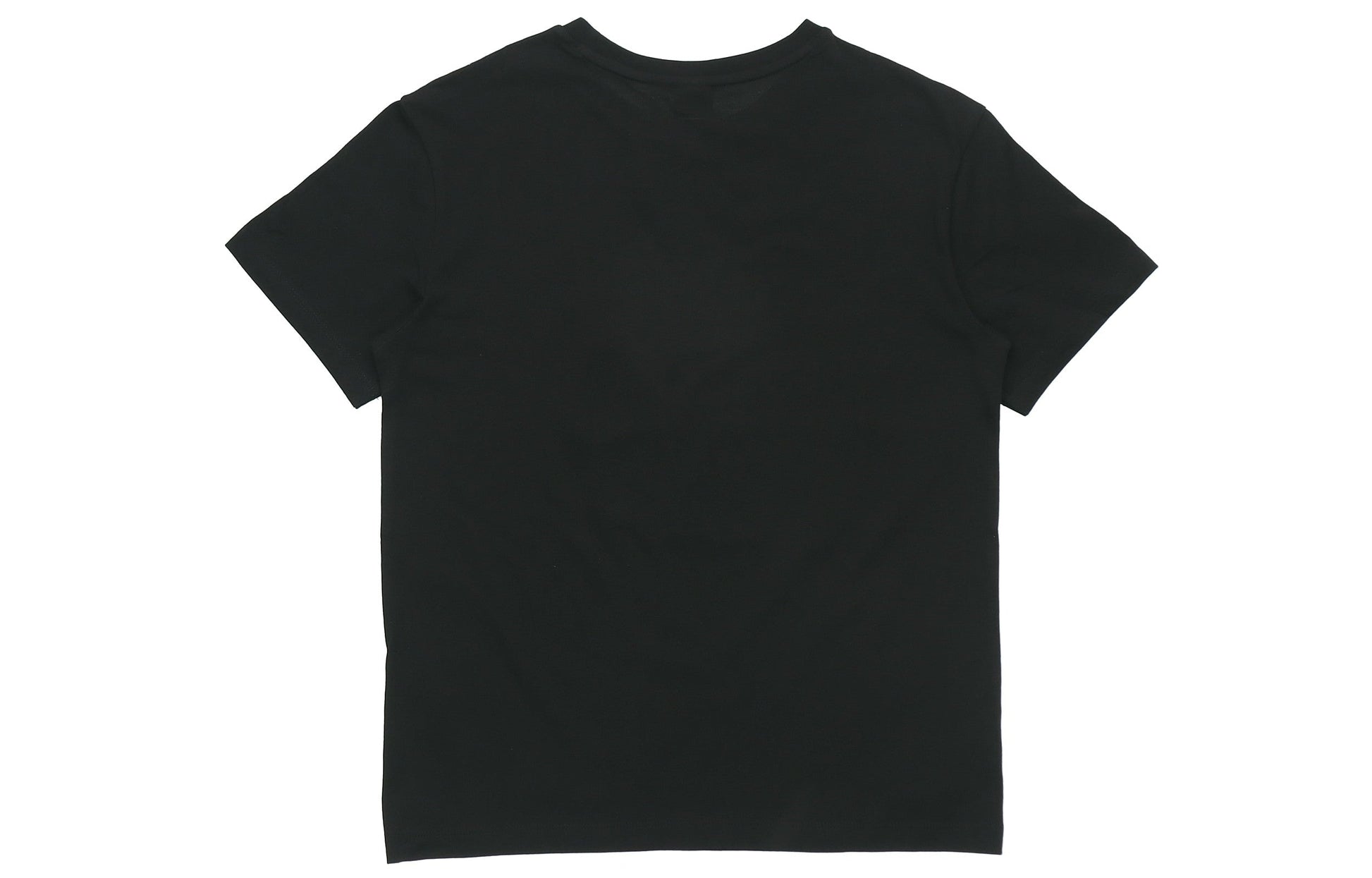 (WMNS) PUMA Classic Logo Printing Round Neck Sports Short Sleeve Black 530005-61