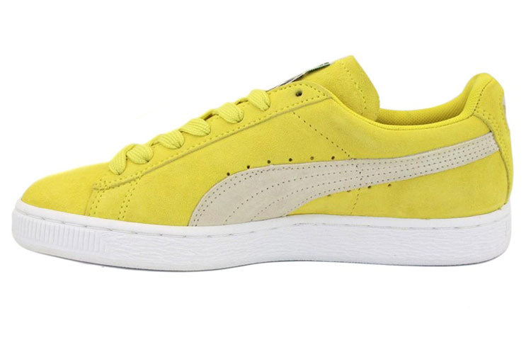 (WMNS) PUMA Suede Classic Board Shoes Yellow 355462-02