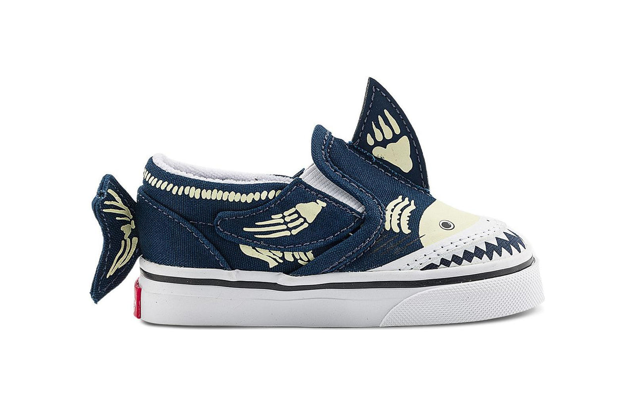 (TD) Vans Slip-On V 'Shark Glow' VN0A7Q4ZBER