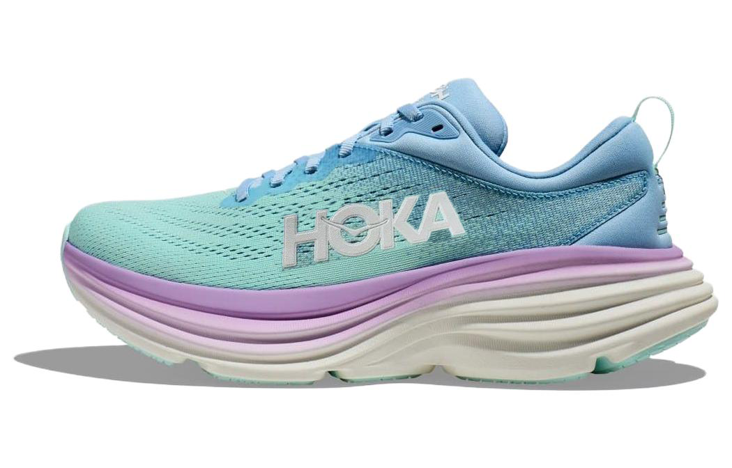(WMNS) HOKA ONE ONE Bondi 8 D Wide 'Airy Blue Sunlit Ocean Purple' 1127954-ABSO