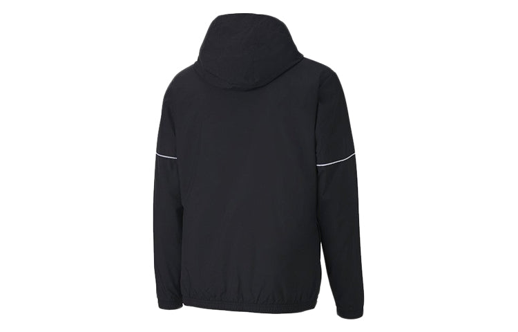 PUMA Casual Sports hooded Long Sleeves Jacket Black 656802-03