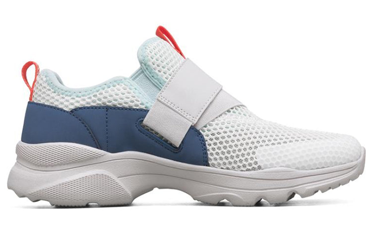 (WMNS) Skechers Bobs Frontier Running Shoes White/Grey/Blue 117011-NTGY