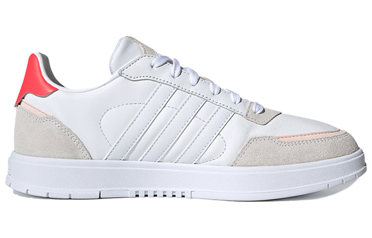 (WMNS) adidas Courtmaster 'White Signal Pink' FW9363