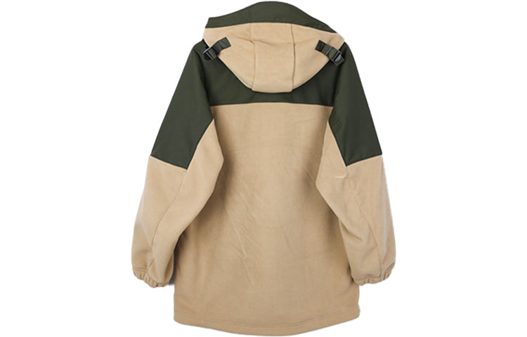 New Balance Men's New Balance Colorblock lamb's wool Stay Warm Jacket Khaki NAA43111-BEI