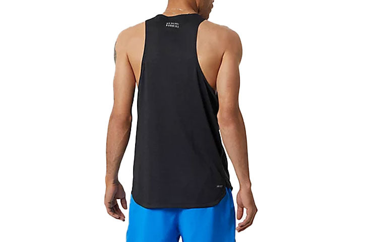 New Balance Impact Run Singlet Asia Sizing 'Black' MT21260BK