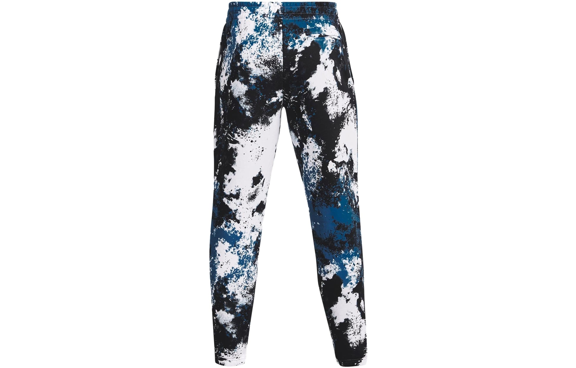 Under Armour Essential Fleece Paint Joggers 'White Blue' 1382315-101