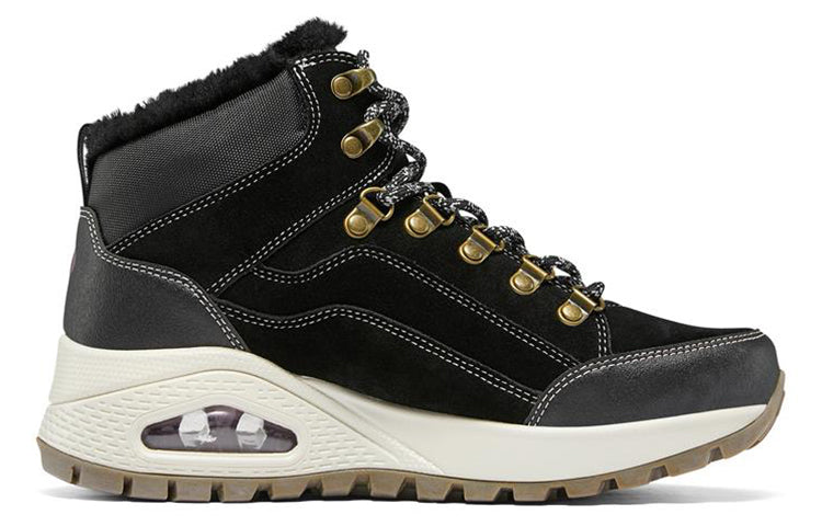 (WMNS) Skechers Uno Rugged 'Winter Feels - Black' 155224-BLK