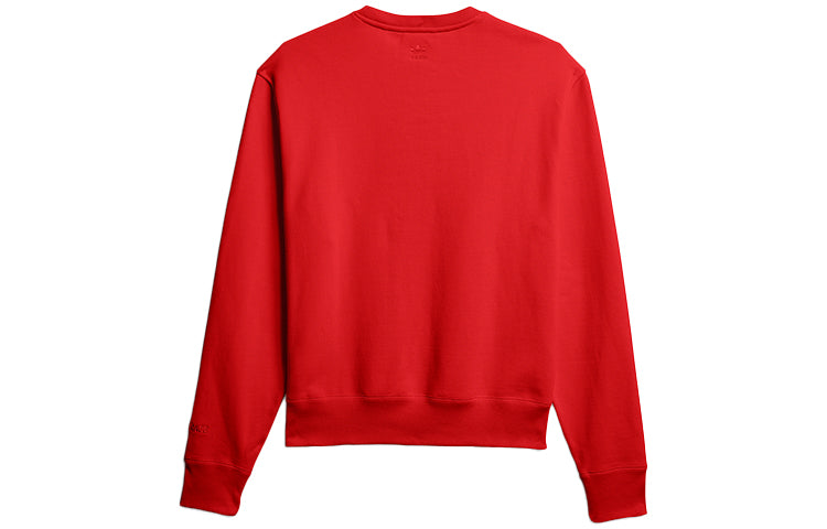 adidas x Pharrell Basics Crew Sweatshirt 'Red' GL6290