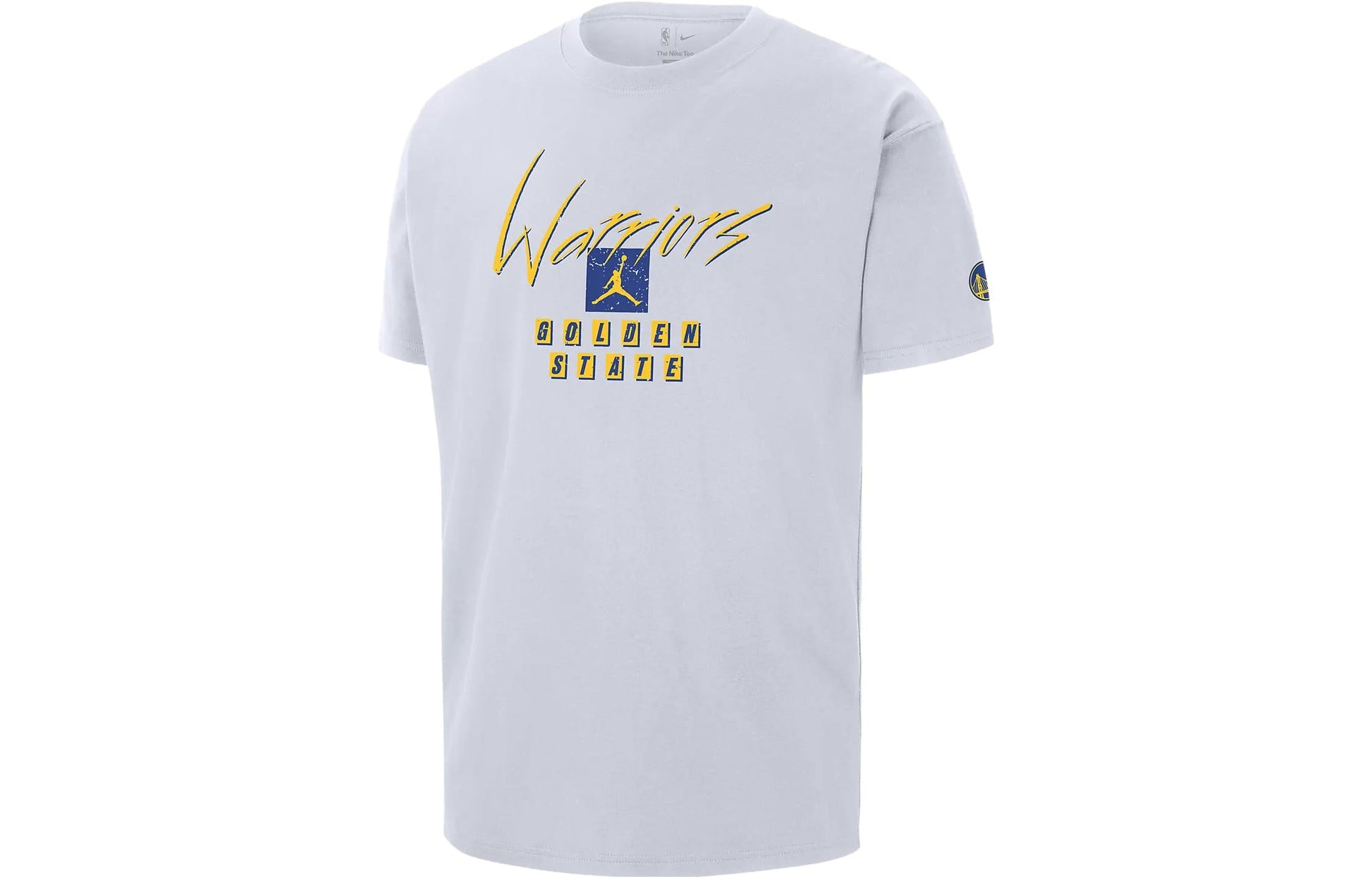 Air Jordan Golden State Warriors Courtside Statement Edition NBA Max90 T-Shirt 'White' FN1064-100