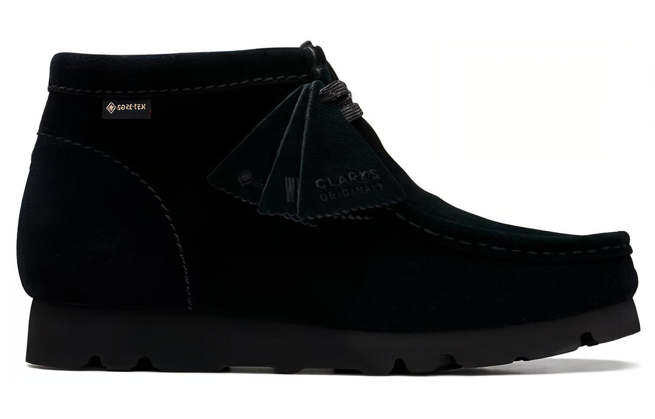 (WMNS) Clarks Wallabee Boots GTX 'Black' 26168586