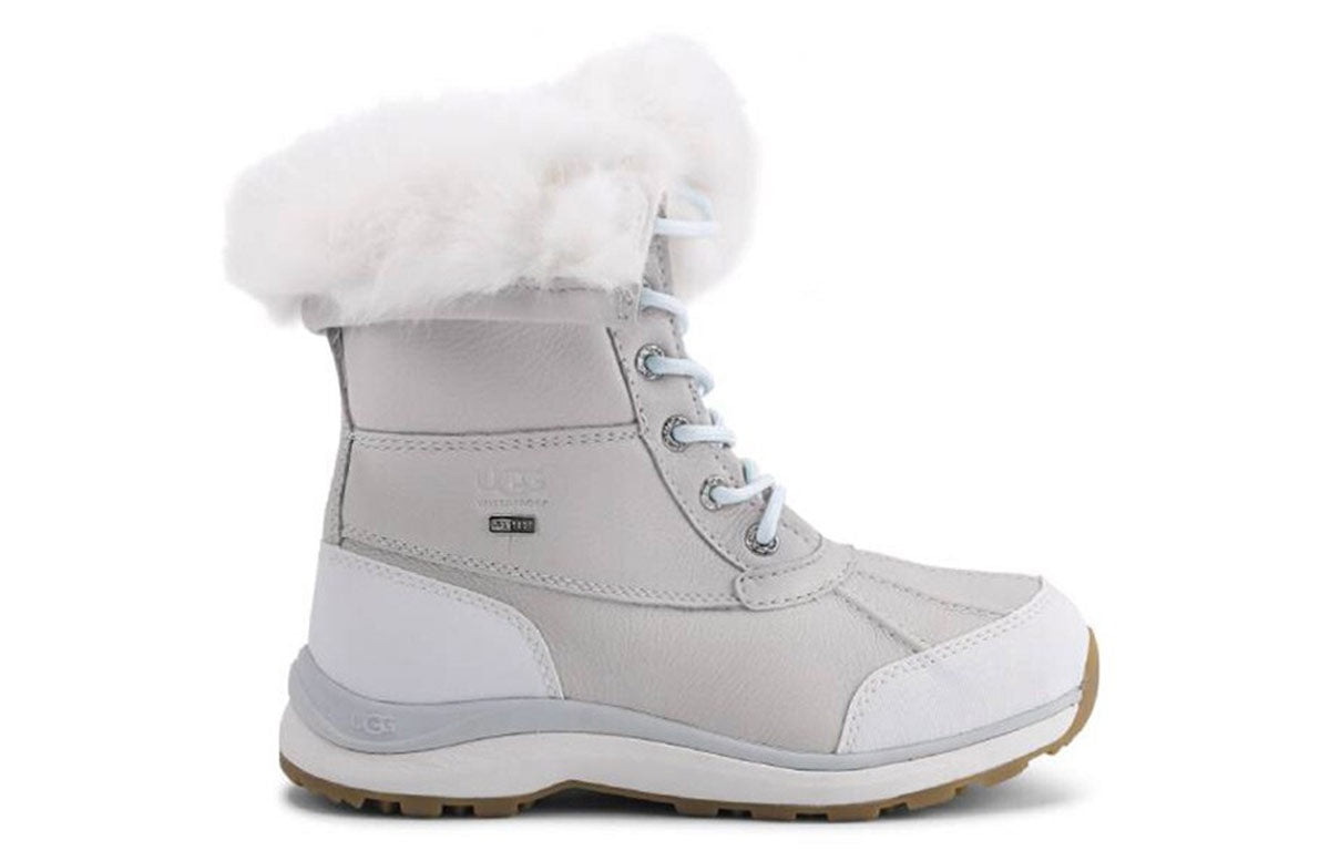 (WMNS) UGG Adirondack Boot III Fluff Fleece Lined White 1103849-WHT