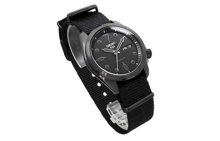 SEIKO No. 5 Series Automatic Mechanical waterproof Watch 'Black' SRPE69K1