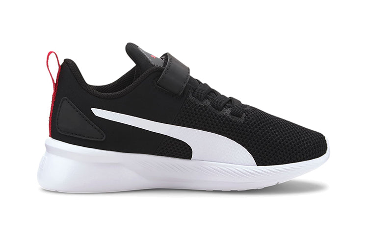 (PS) PUMA Flyer Runner Sports Black/White/Red 192929-06