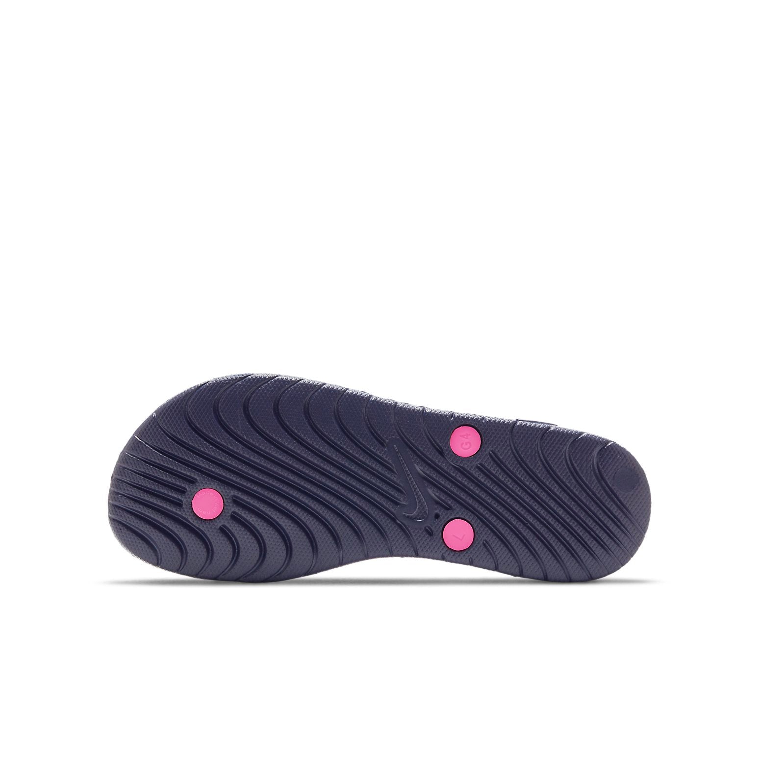 (GS) Nike Solay Casual Flip-Flops Kid 'Black Purple' 882827-402