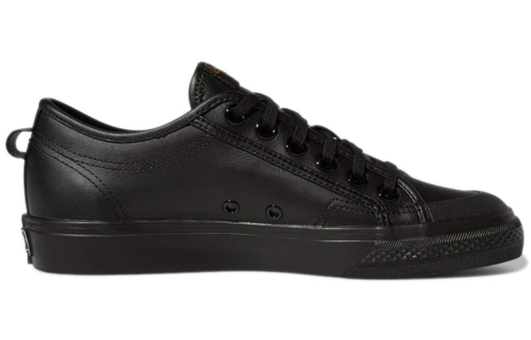 (WMNS) adidas Nizza Trefoil 'Carbon Black Gold' H01129
