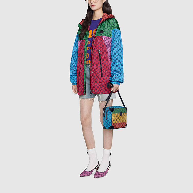 (WMNS) Gucci SS21 Nylon Jacket Multicolor 660065-Z8AOP-3348