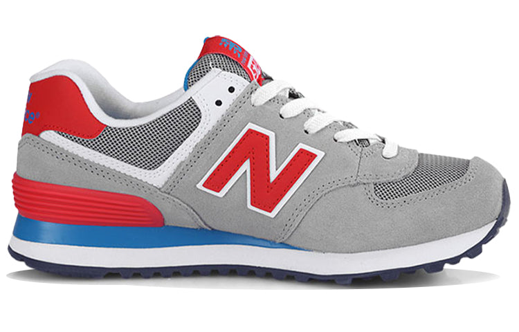 (WMNS) New Balance 574 'Light Grey Red' WL574MON