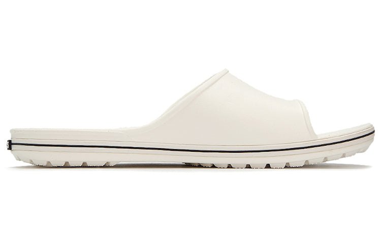 Crocs Fashion Casual White Slippers 'White Black' 204108-103
