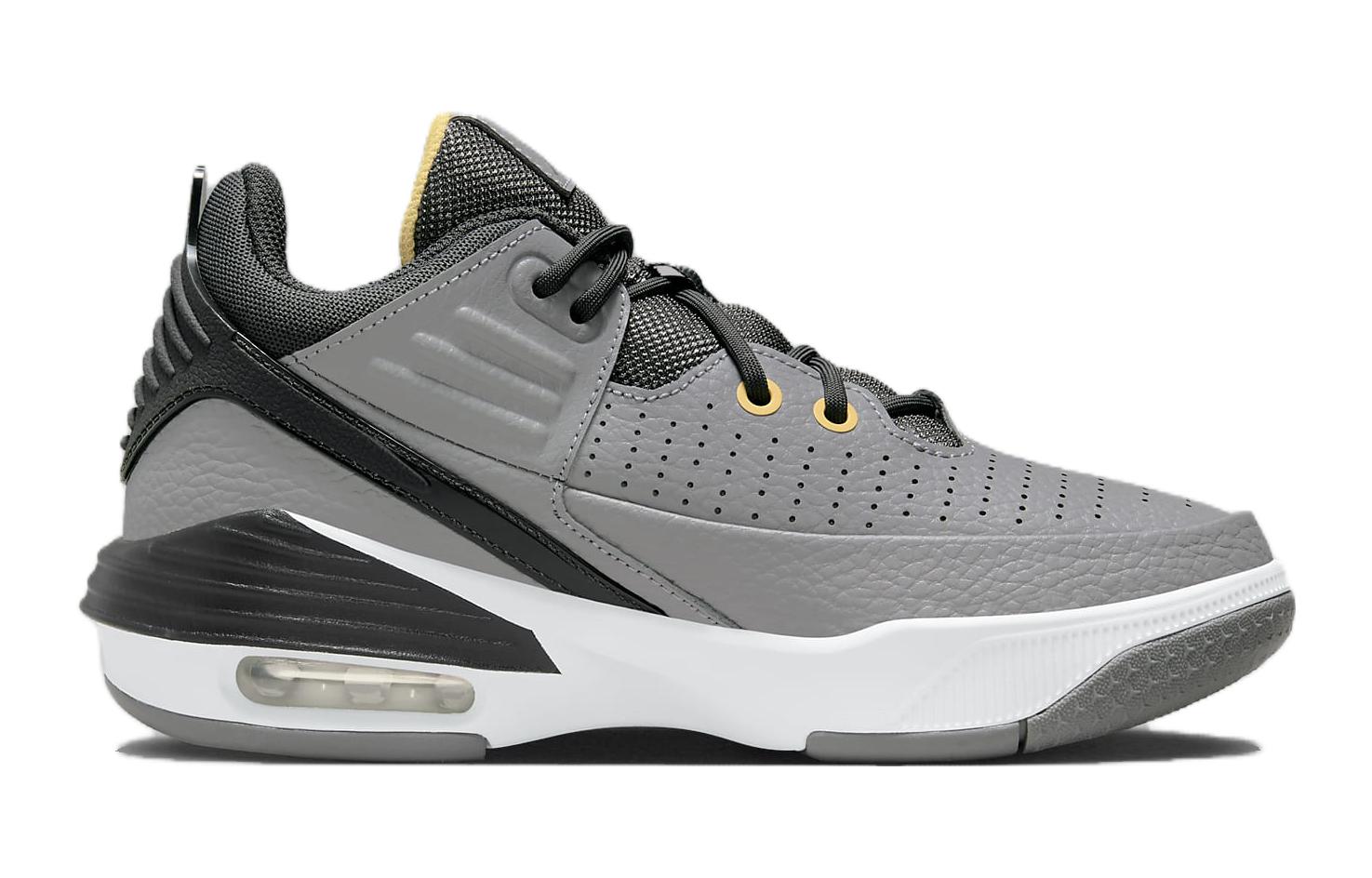 (GS) Air Jordan Max Aura 5 'Cement Grey Gold' DZ4352-007
