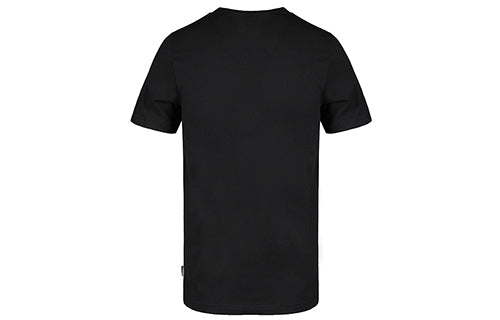 adidas originals Logo Casual Sports Short Sleeve Black CF3097