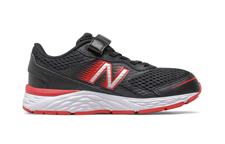 New Balance Kids' 680v6 Black/Red YA680LB6
