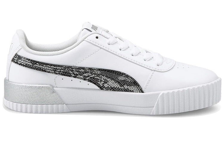 (WMNS) PUMA Carina Untamed 'Snakeskin - White' 375959-01