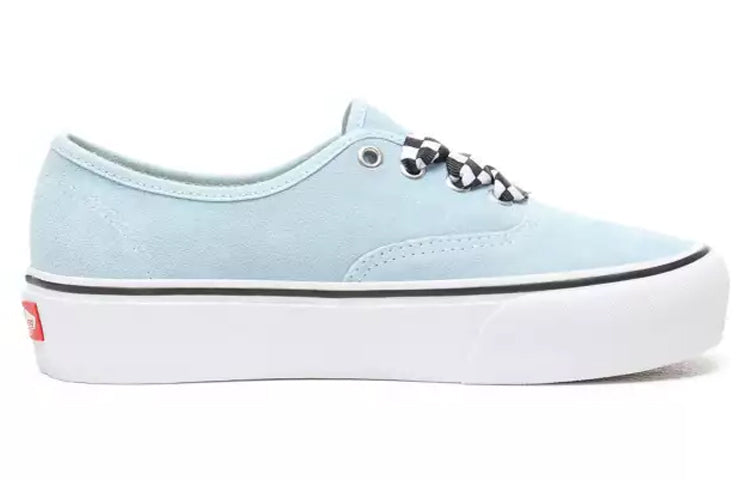 Vans Checkerboard Lace Authentic Platform 2.0 Blue/White VN0A3AV8S1X