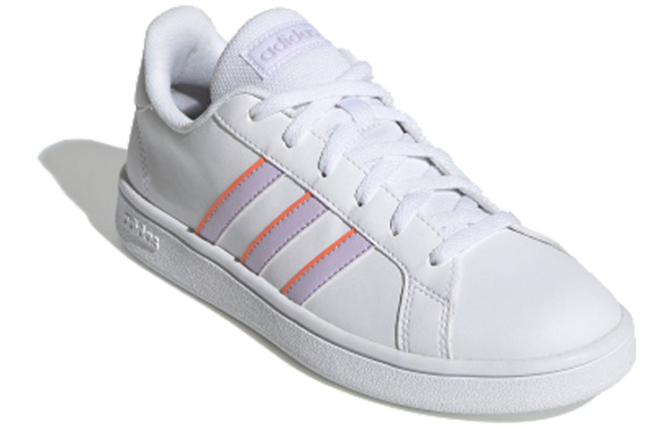 (WMNS) adidas neo Grand Court Base 'White Purple' EG4029
