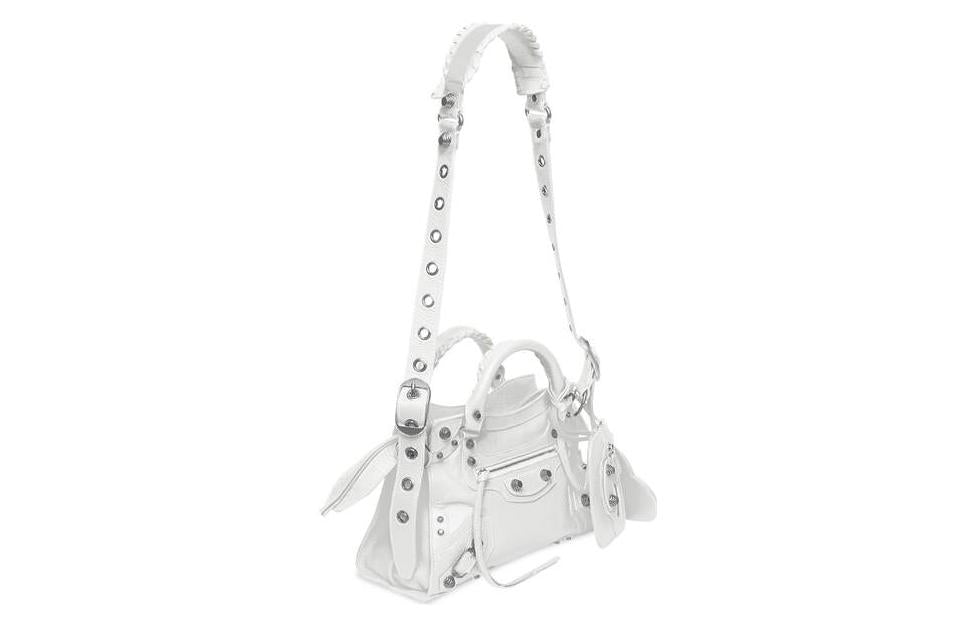 (WMNS) Balenciaga Neo Cagole Xs Handbag 'Optic White' 700940210B09104
