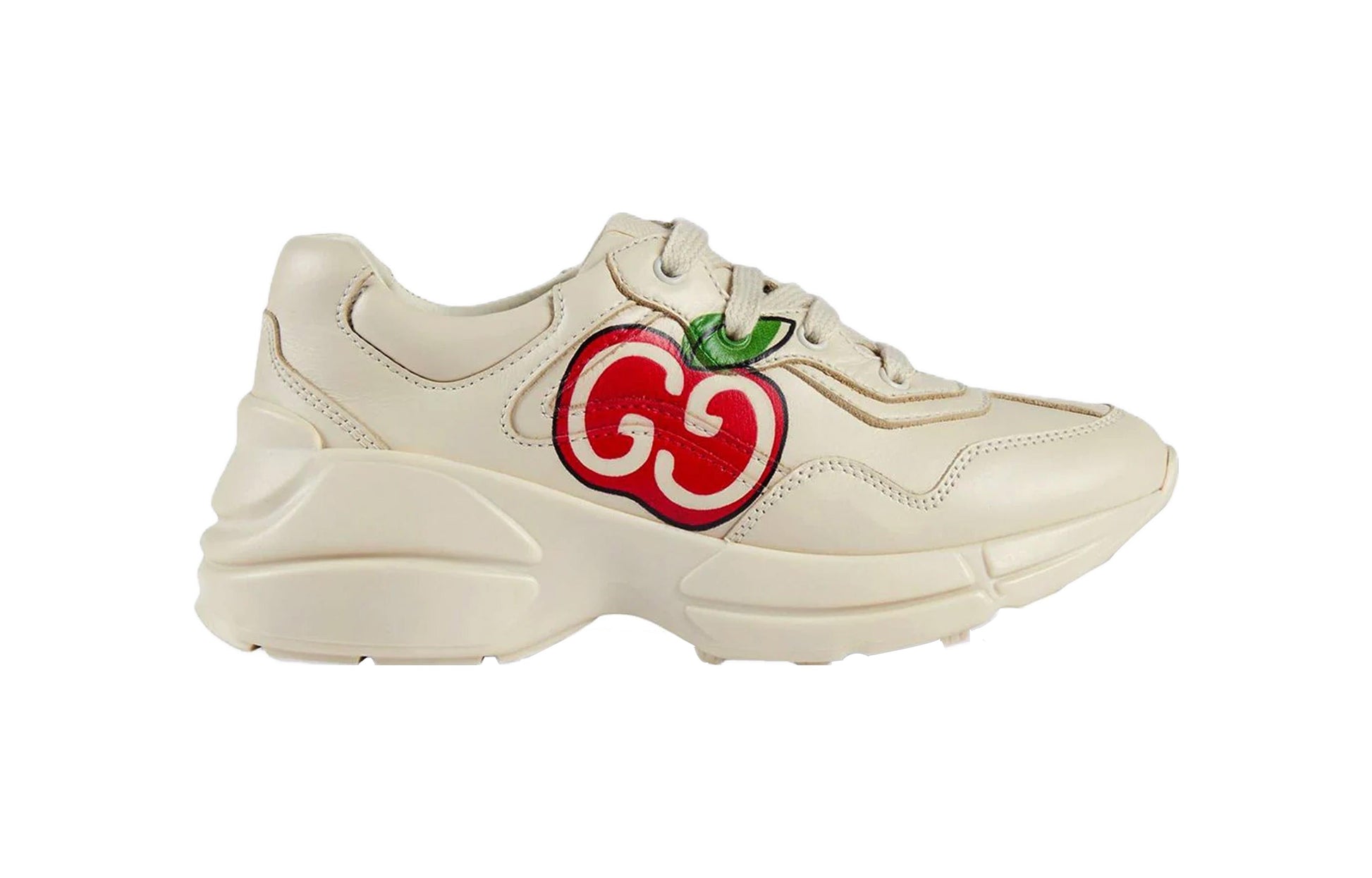(WMNS) Gucci Rhyton GG Sneakers 'Cream White' 611808-DRW00-9522