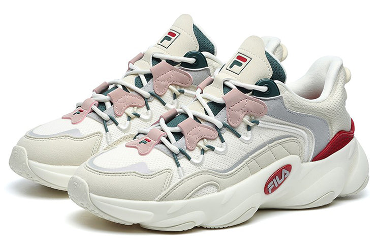 (WMNS) FILA Dad Shoe 'White Pink Green' F12W141105FWA