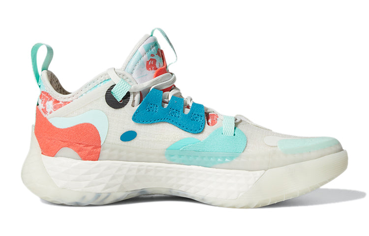 (GS) adidas Harden Volume 5 J 'White Green Red' FZ5454