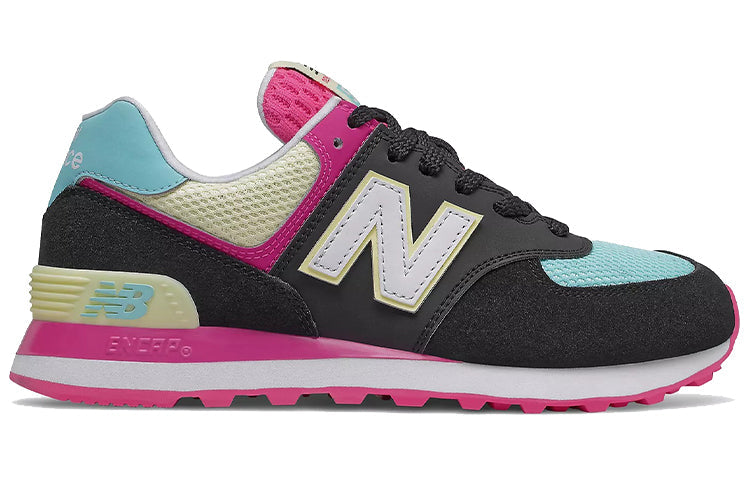 (WMNS) New Balance 574 'Black Pink Glow' WL574GP2