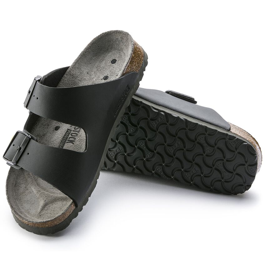 Birkenstock Arizona ESD Birko-Flor Narrow Fit Sandals 'Black' 0089428