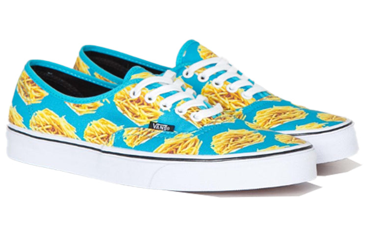 Vans Authentic French Fries Classic 'Blue Yellow' VN0004MKIFB