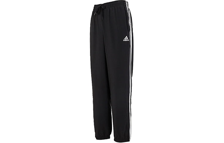 adidas Running Training Breathable Sweatpants Men's Black GK8989