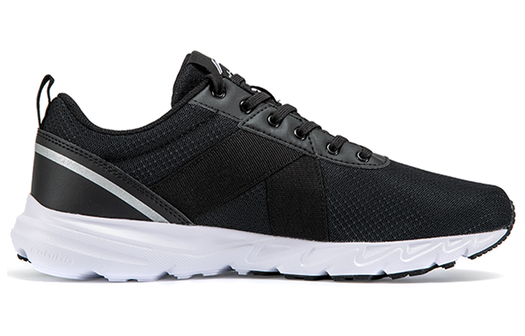 Li-Ning Running Shoes 'Black White' ARBN247-1