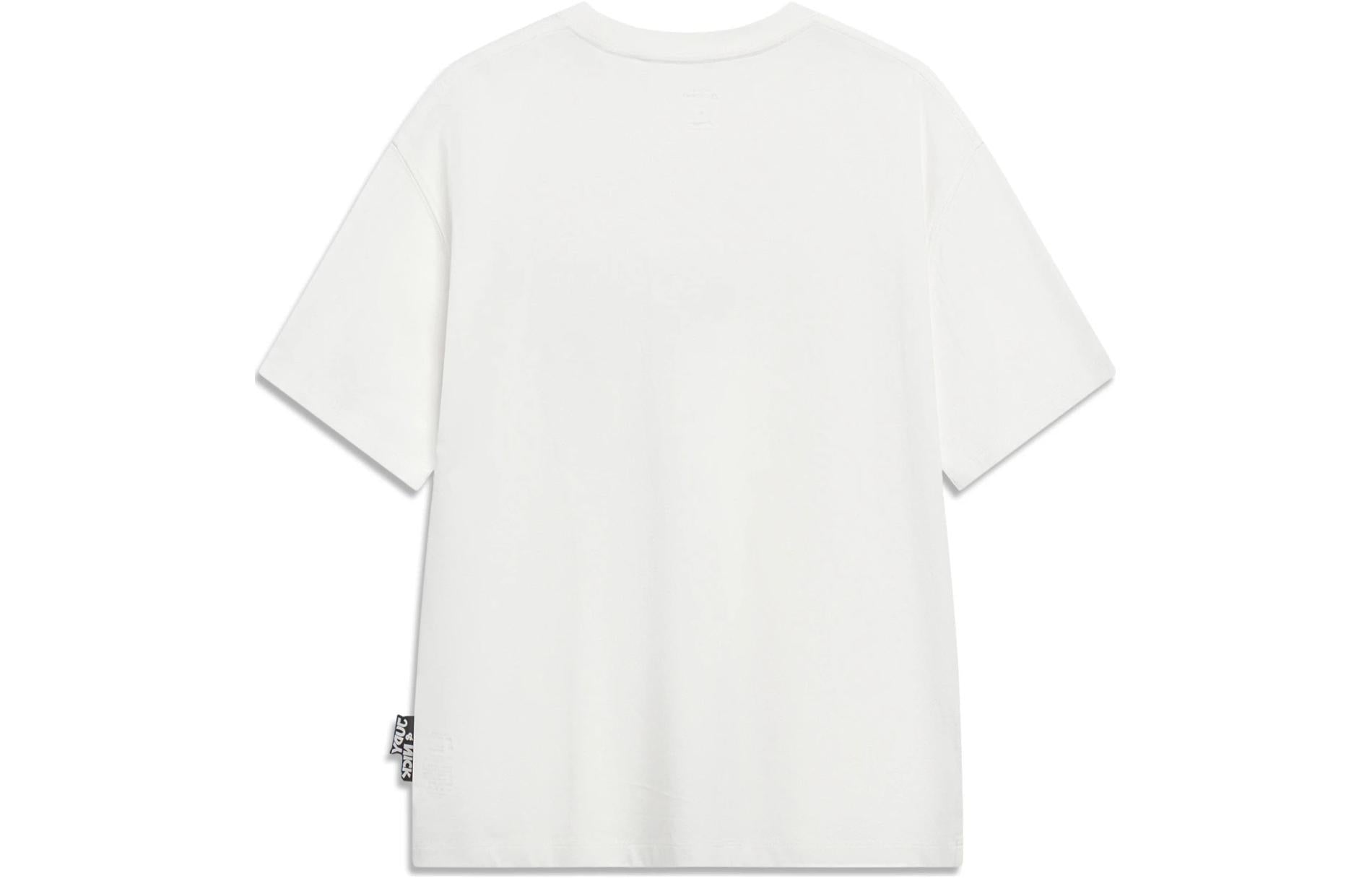 (WMNS) Li-Ning x Disney Zootopia Graphic T-shirt 'White' AHST276-4