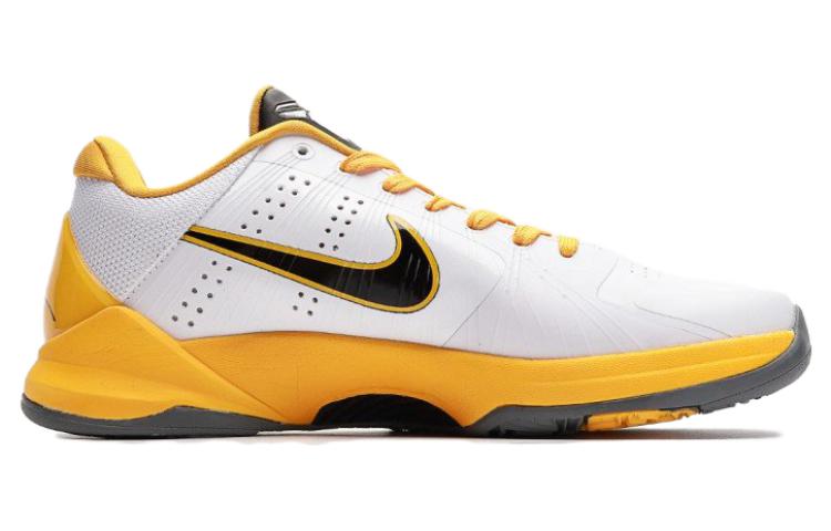 Nike Zoom Kobe 5 'White Black Del Sol Metallic Silver' 386430-104