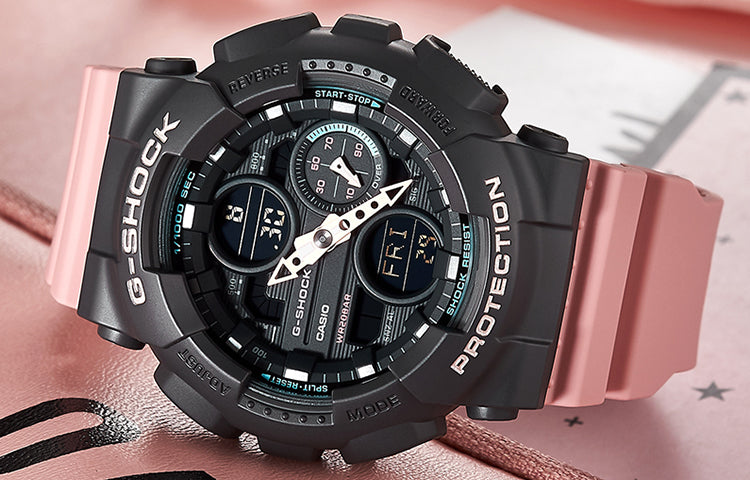 CASIO G-Shock Analog-Digital 'Pink' GMA-S140-4APR