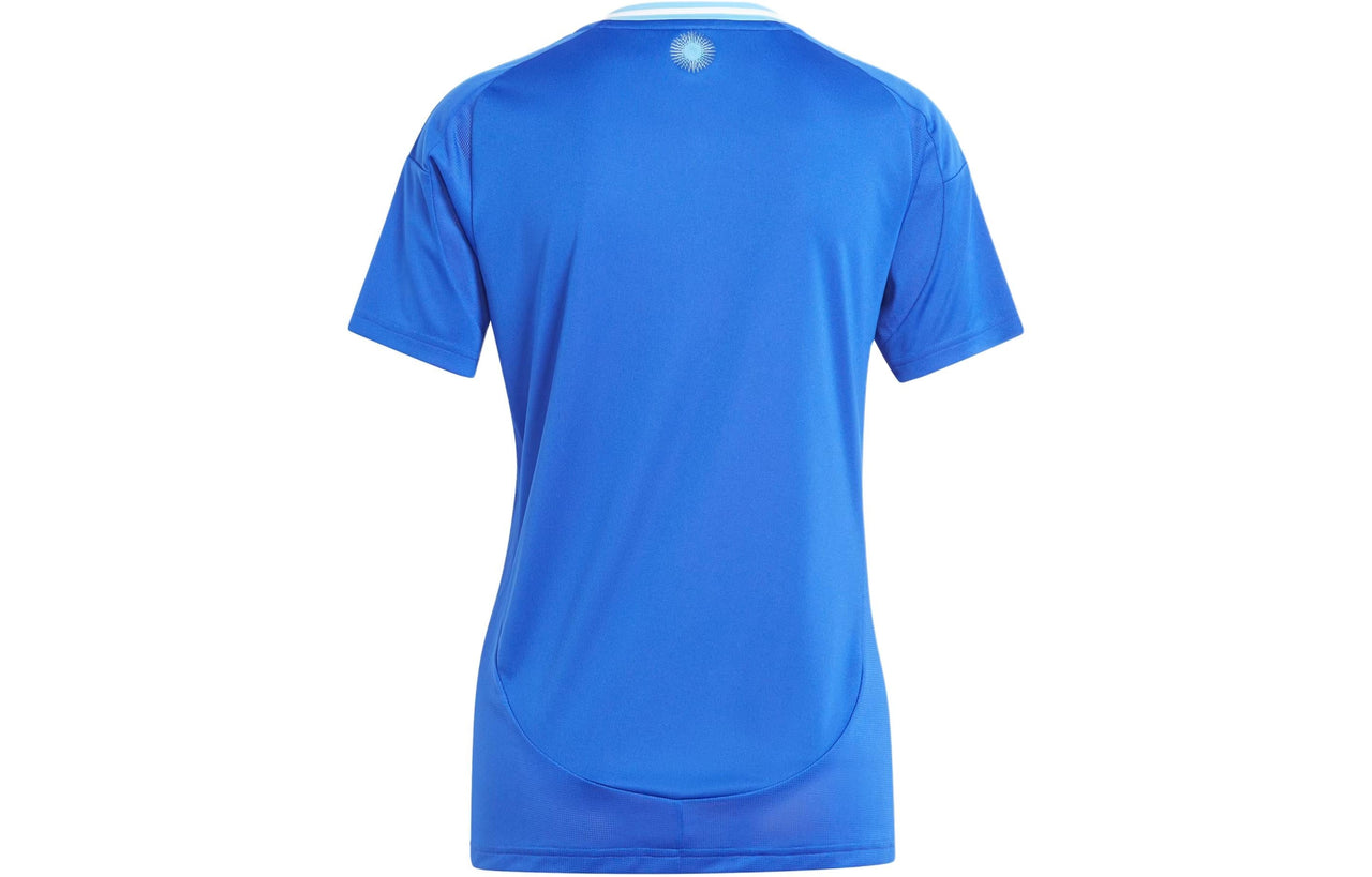 (WMNS) adidas Argentina 24 Away Soccer Jersey Asia Sizing 'Lucid Blue' IP8394